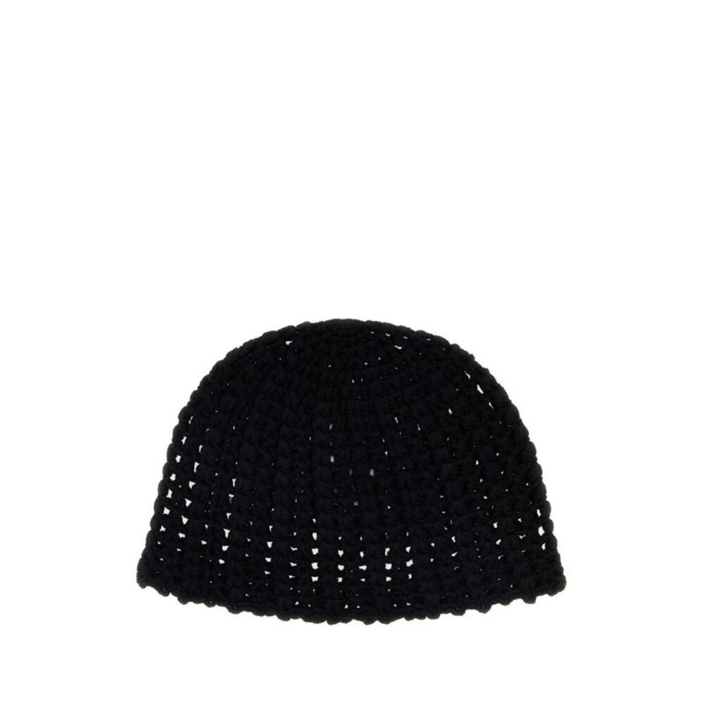 The Garment Women Black Crochet Andalusia Beanie Hat